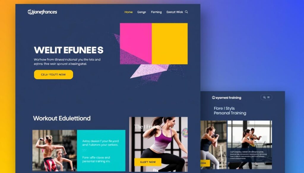 website design for gyms